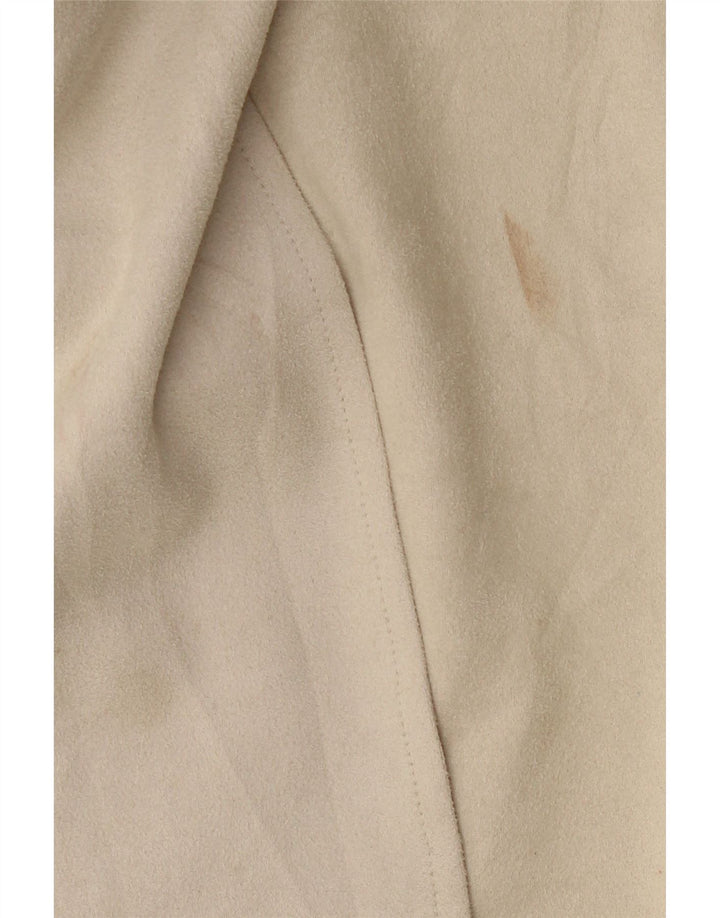 Pardesiu supradimensionat pentru femei Zara UK 6 XS poliester bej