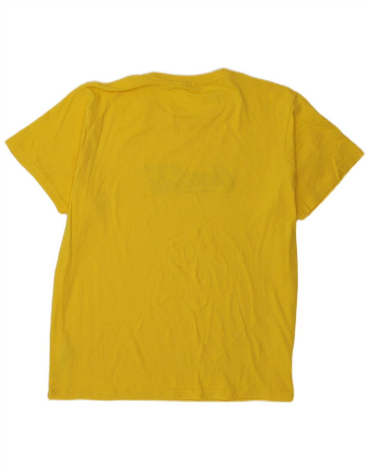 Tricou grafic Roly pentru bărbați Top XL Bumbac galben