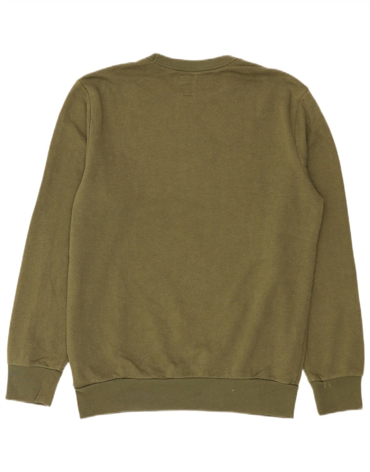 Hanorac grafic Gap pentru bărbați Jumper Mic Kaki Bumbac