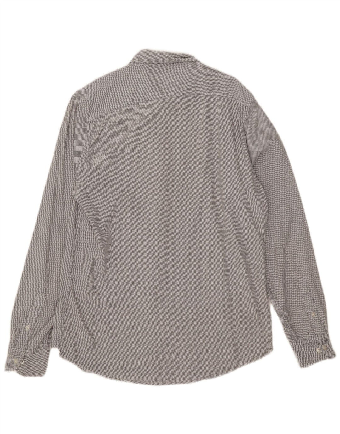 Cămașă Massimo Dutti pentru bărbați, gri mediu