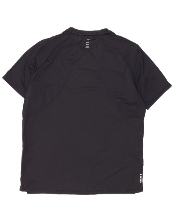 Tricou Under Armour pentru bărbați Top mare, albastru bleumarin, nailon color bloc