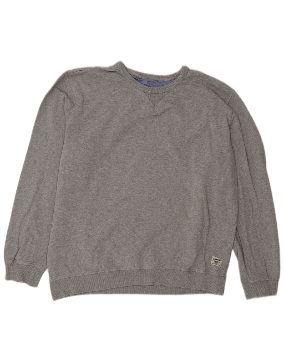 Hanorac pentru bărbați Wrangler, cu formă regulată, XL, bumbac gri