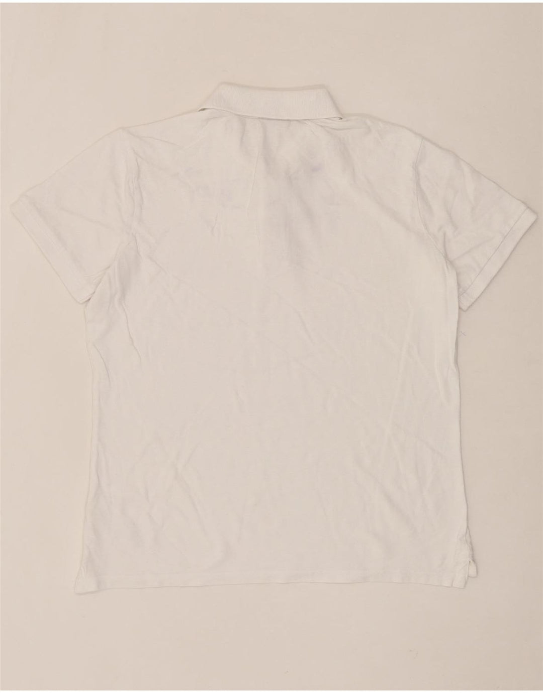 DIADORA Mens Polo Shirt Medium White Vintage Diadora and Second-Hand Diadora from Messina Hembry 