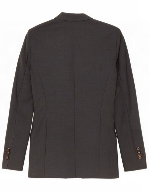 Jachetă pentru femei Massimo Dutti cu 2 nasturi EU 38 Lână gri mică