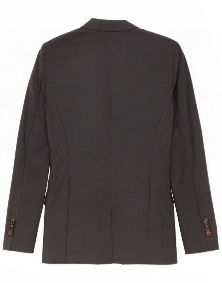 Jachetă pentru femei Massimo Dutti cu 2 nasturi EU 38 Lână gri mică