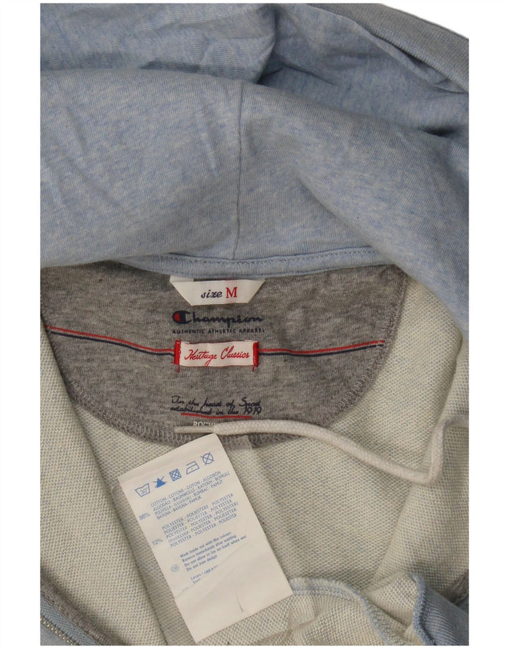 Pulover pentru femei Champion Heritage Classics cu fermoar, UK 14, albastru mediu