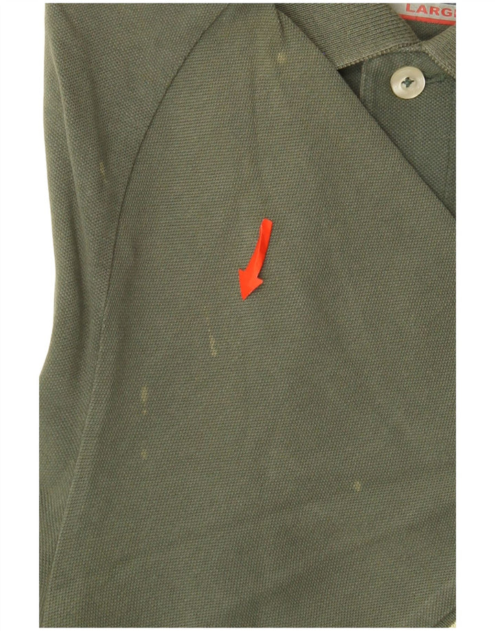 Tricou polo pentru bărbați Kappa Kaki mare