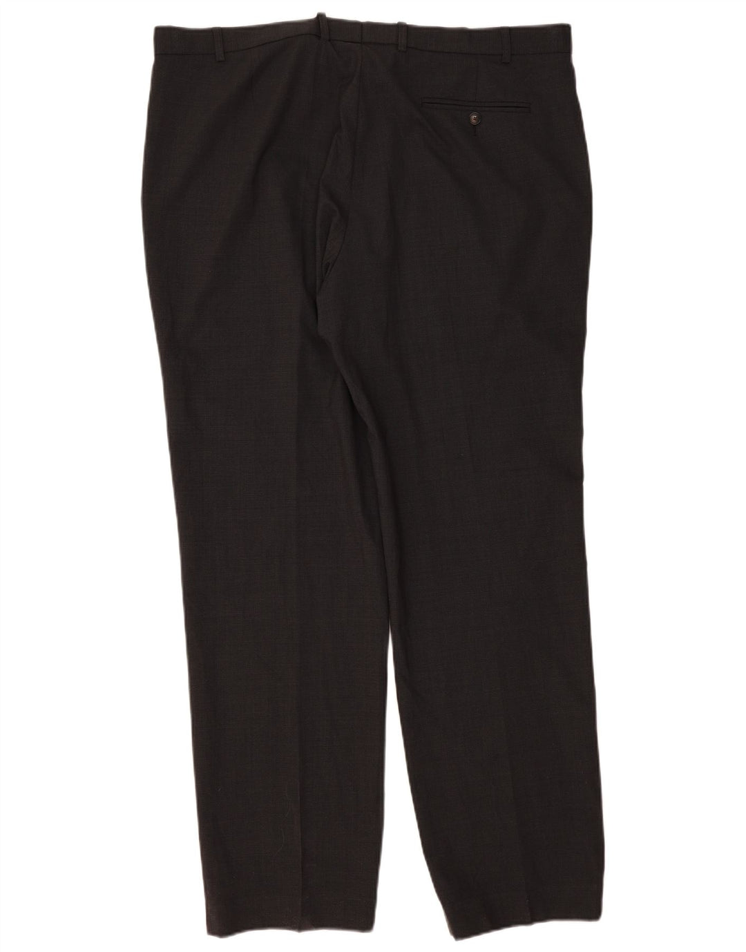 Pantaloni de costum pentru bărbați Marks & Spencer, cu tăiere obișnuită, L42 L33 Lână gri