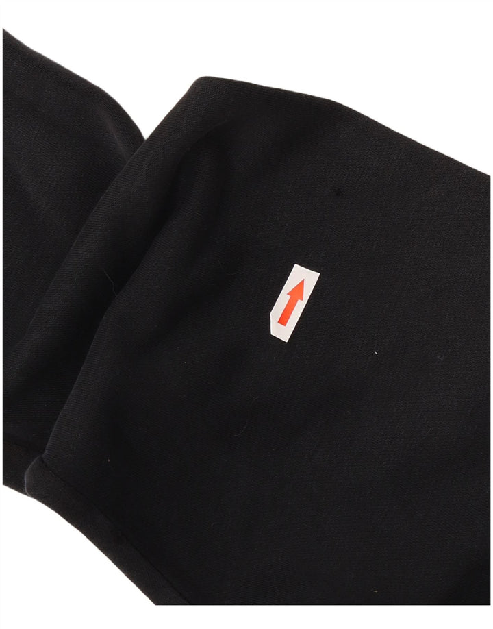 Pulover Nike pentru bărbați, bumbac mic, negru