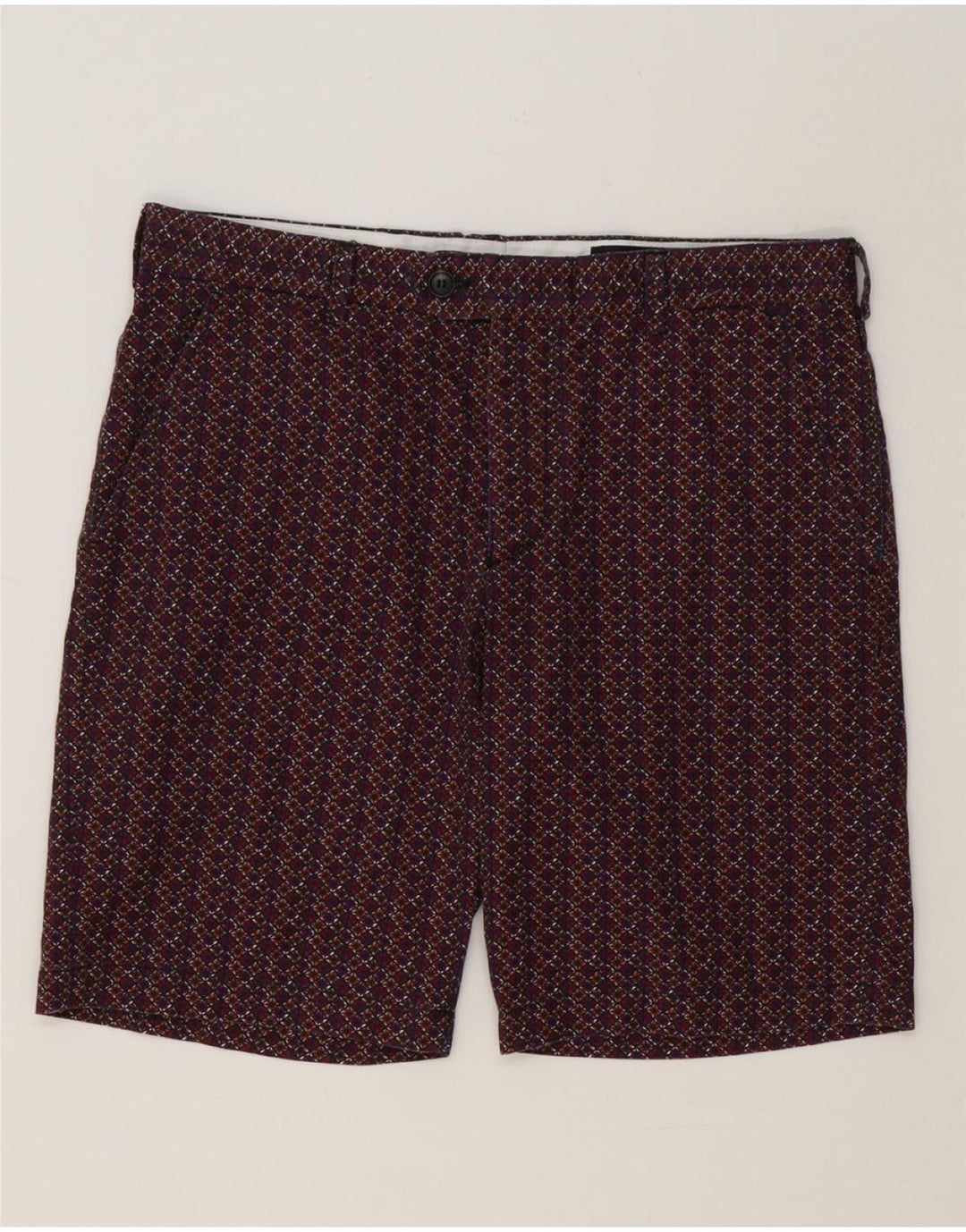 Pantaloni scurți chino pentru bărbați French Connection W34 mari, multicolore, geometrice