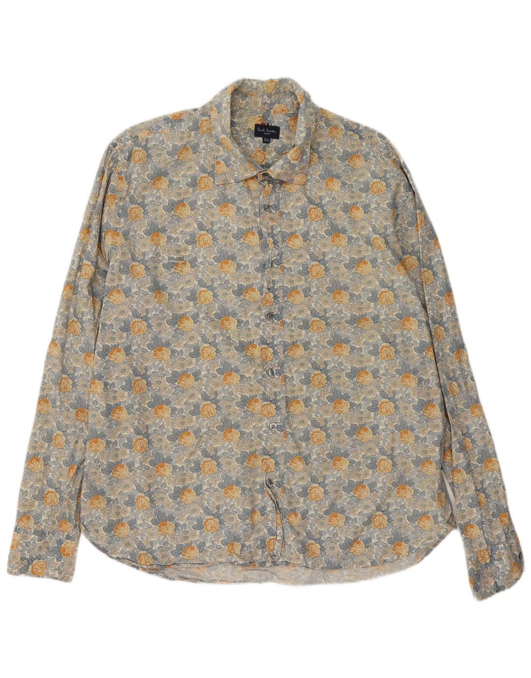 Cămașă pentru bărbați Paul Smith 2XL, bumbac floral multicolor