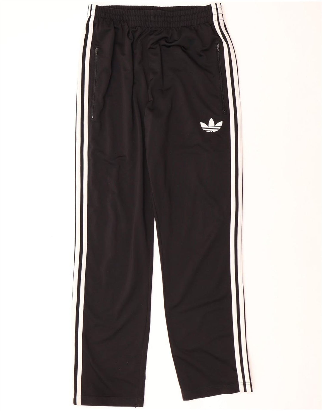Pantaloni de trening ADIDAS pentru bărbați, poliester mediu negru