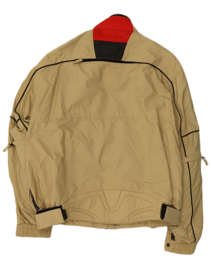 Jachetă Racer pentru bărbați Arlen Ness IT 56 3XL, bej, nailon color bloc