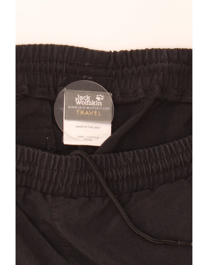 Pantaloni scurți cargo Jack Wolfskin pentru bărbați mari W34 negru