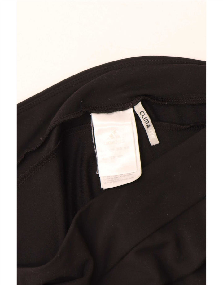 Pantaloni de trening Adidas Climalite pentru femei UK 14 Poliester mediu negru