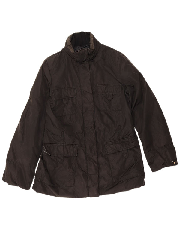 Jachetă căptușită pentru femei Marella UK 12 Medium Black Poliamidă