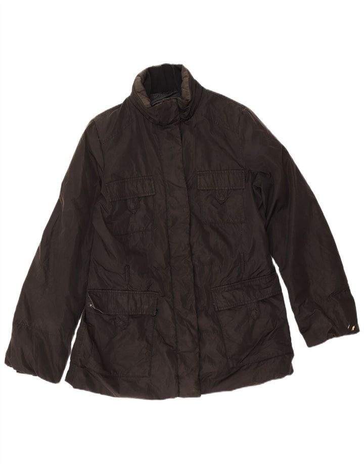 Jachetă căptușită pentru femei Marella UK 12 Medium Black Poliamidă