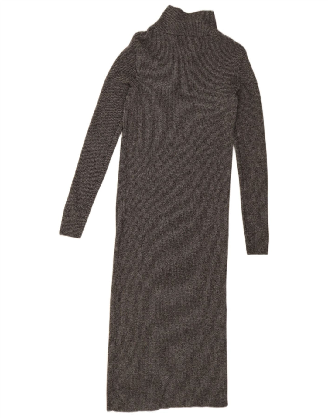 Rochie Jumper Massimo Dutti pentru femei UK 8 Small Gri Lyocell