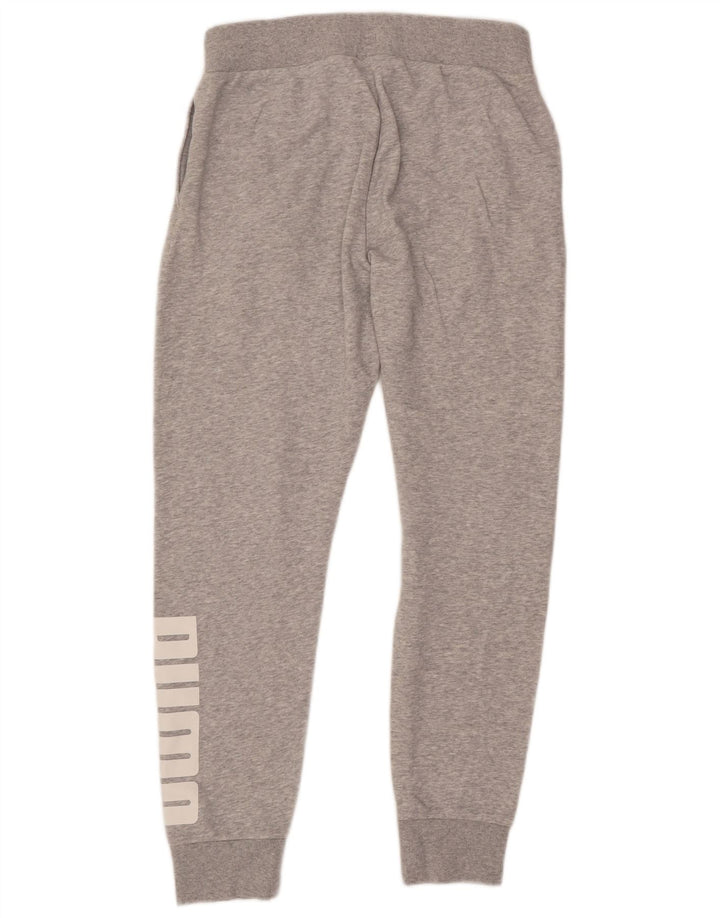 Pantaloni de trening grafic pentru bărbați PUMA Pantaloni de jogging, gri mediu
