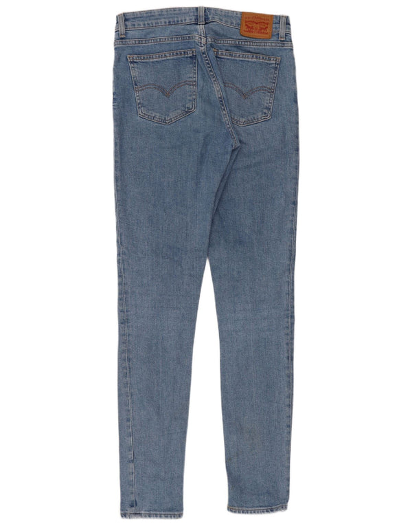Blugi skinny Levi's pentru femei cu talie mare W28 L32 bumbac albastru