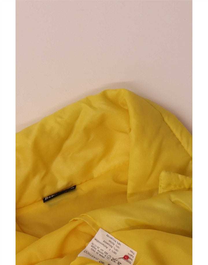 Jachetă Bomber Vintage pentru bărbați IT 48 Medium Yellow Colorblock Poliamidă