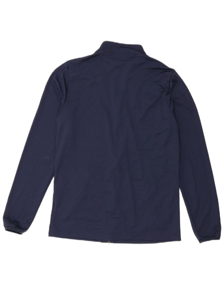Jachetă de top pentru trening Nike Dri Fit pentru bărbați, mare, albastru, poliester