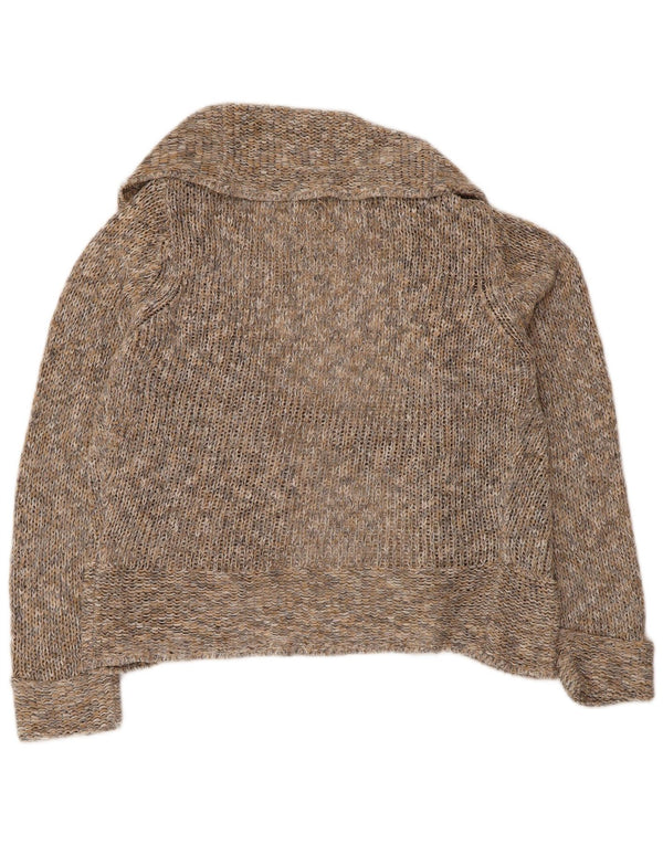 Marks & Spencer Pulover Cardigan pentru femei UK 12 Medium Beige Pete Acrylic