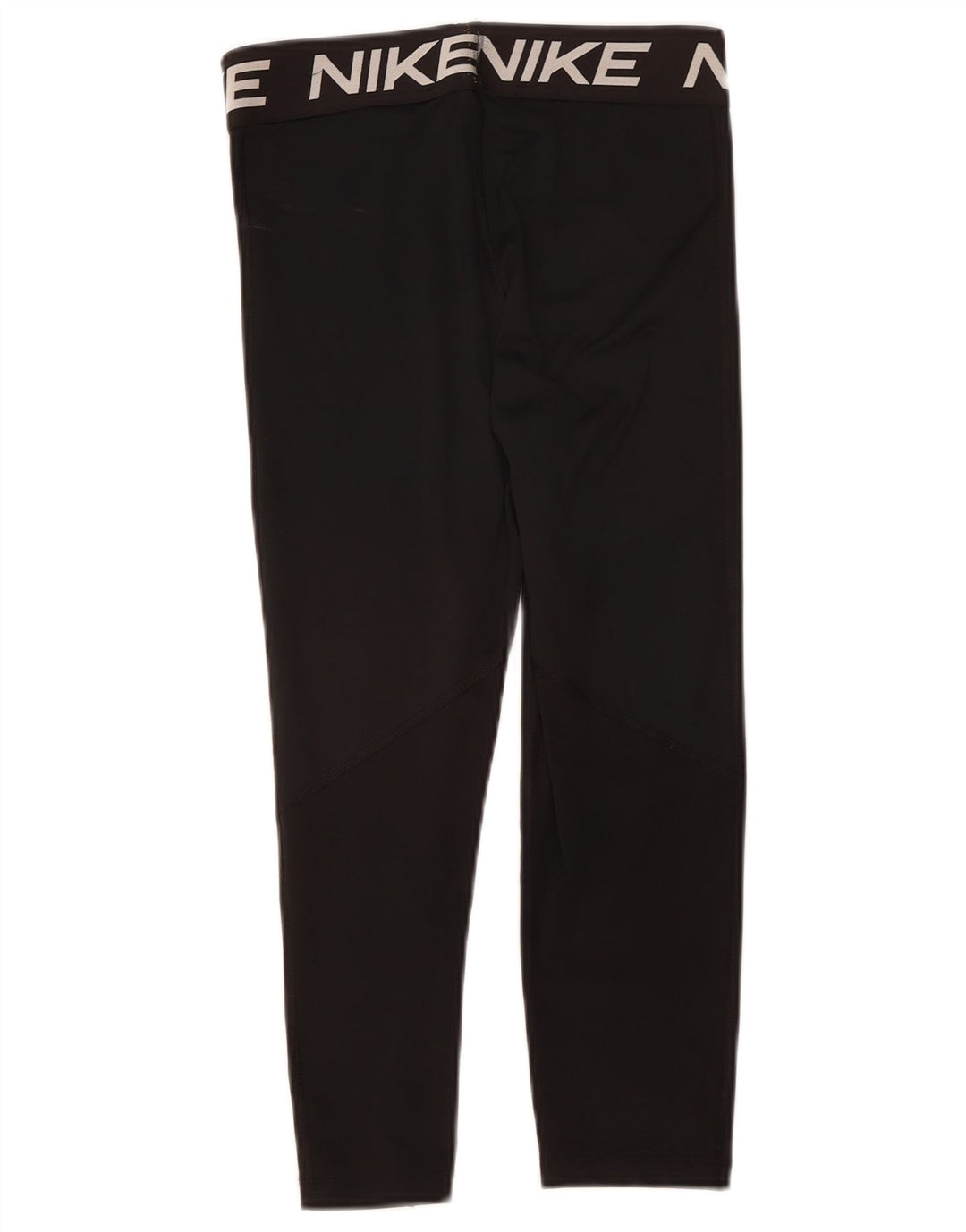 Leggings NIKE Graphic Capri pentru femei UK 12 Poliester mediu negru