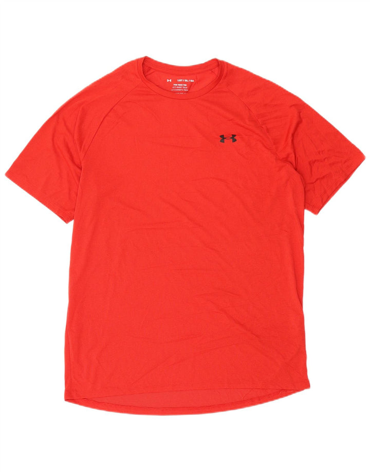 Tricou Under Armour pentru bărbați Top mare poliester roșu