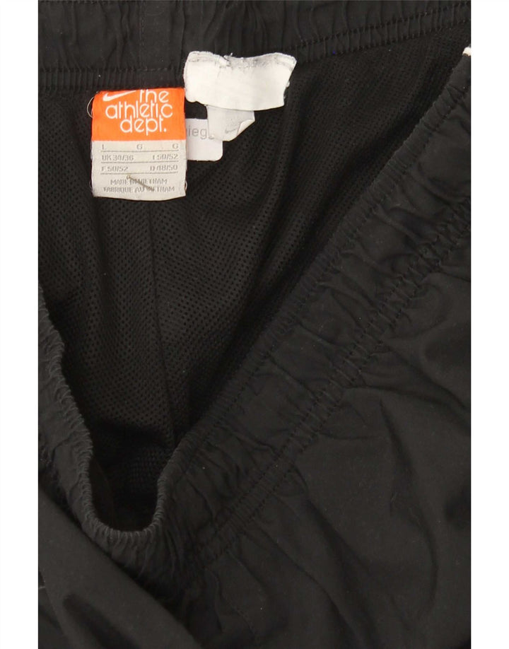 Pantaloni de trening Nike pentru bărbați Marea Britanie 34/36 Poliester negru mare