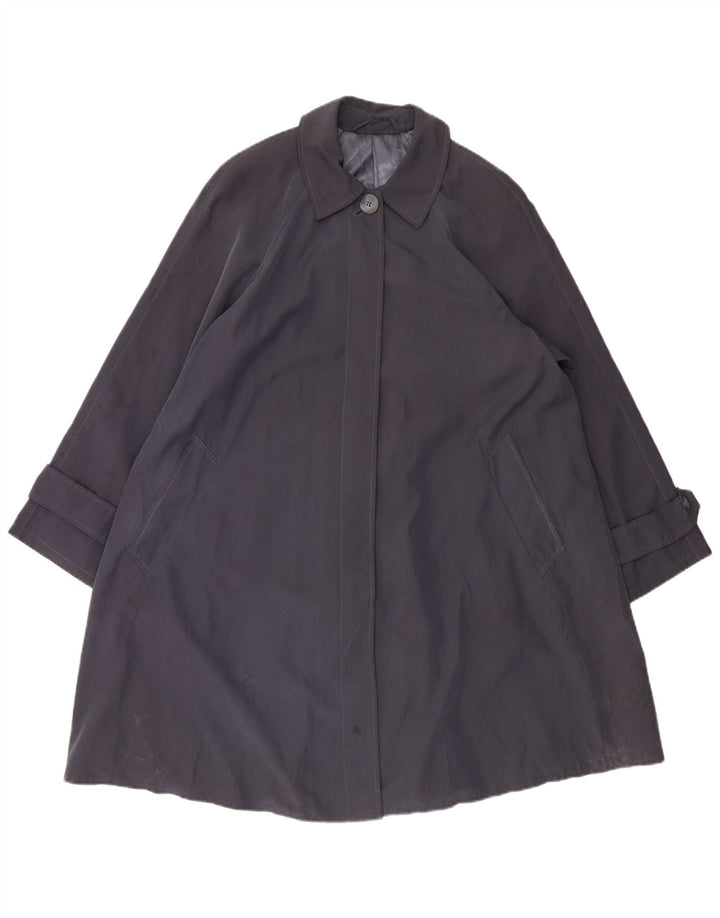 Trench supradimensionat pentru femei Marks & Spencer UK 10 Mic, bleumarin, modal