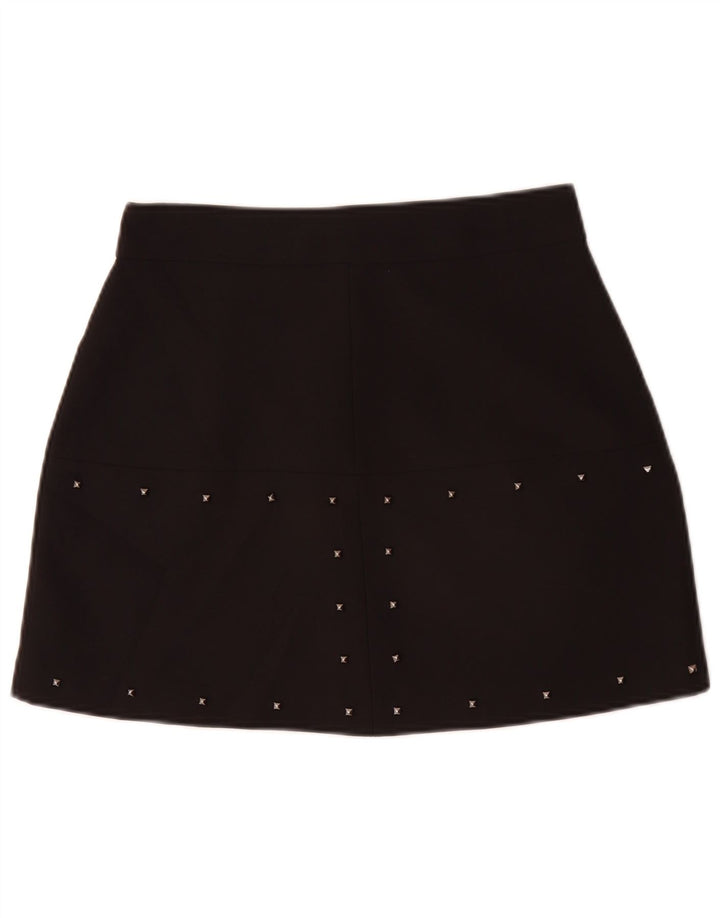 Fusta Mini Zara Femei Medium W28 Negru