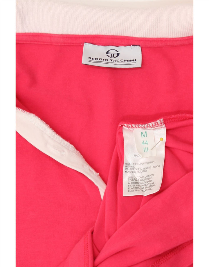 Tricou polo Sergio Tacchini pentru femei IT 44 bumbac roz mediu