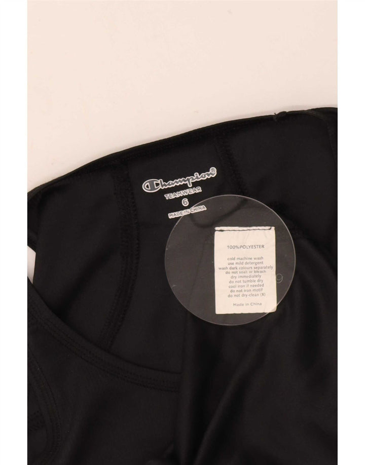 Vest Top pentru femei Champion UK 6 XS Poliester negru