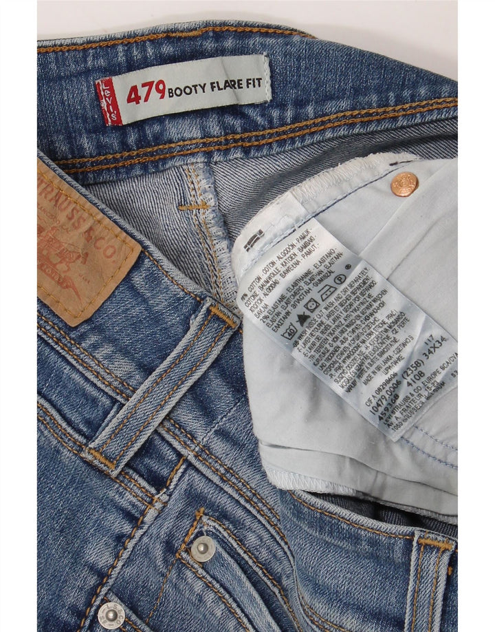 Blugi evazați 479 Bootcut pentru femei LEVI'S L34 L30 Bumbac albastru