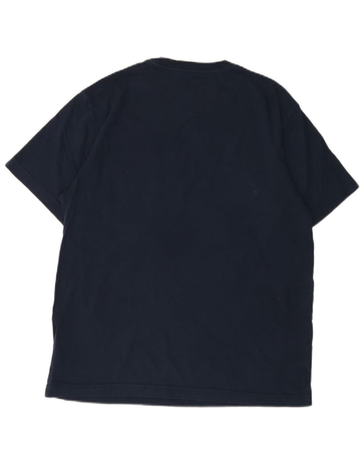 EDDIE BAUER Tricou Bărbați Top Mediu Bleumarin Bumbac