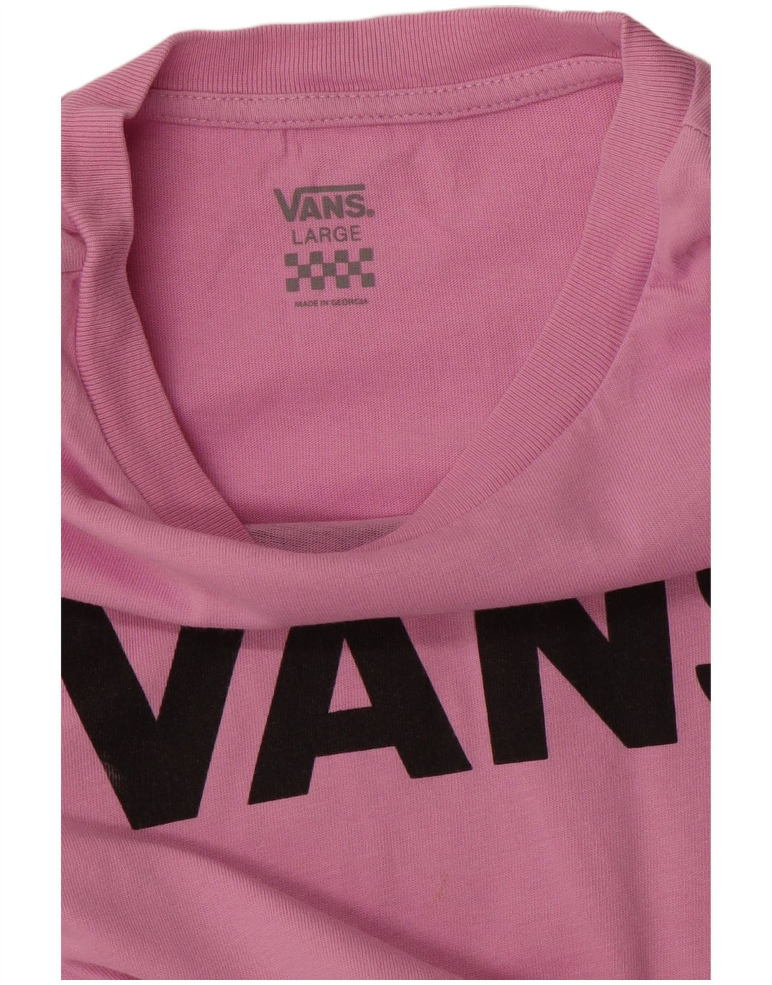 Tricou grafic pentru fete VANS Top 12-13 ani mare roz