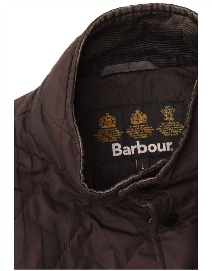 Jachetă matlasată pentru bărbați Barbour UK 40 Large Black
