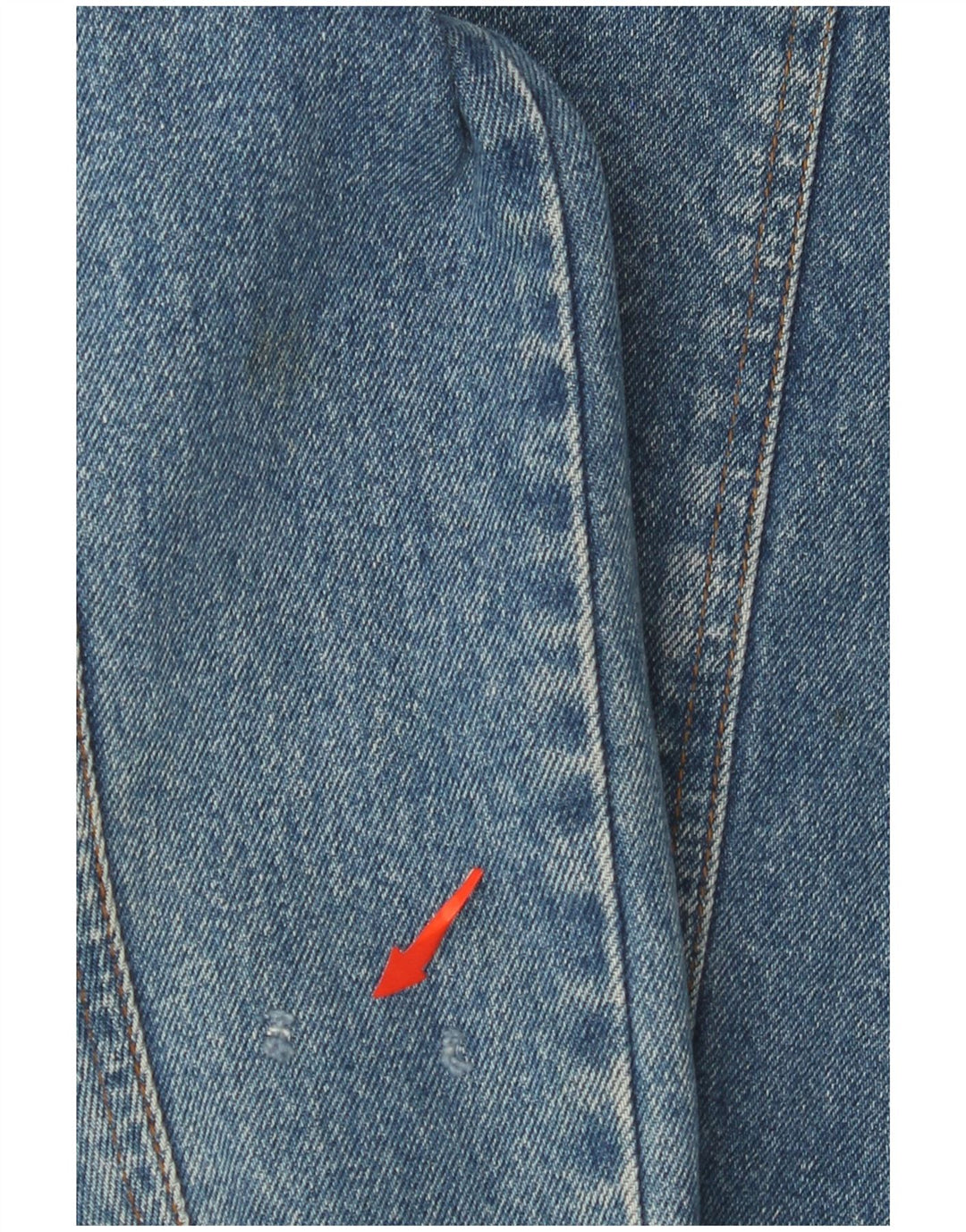 Jachetă Vintage Băieți Denim 14-15 Ani Albastru Mediu