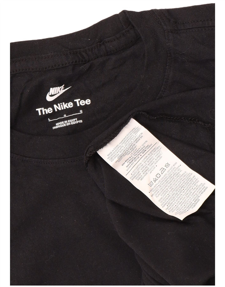 Tricou pentru bărbați Nike Top mare, negru, bumbac