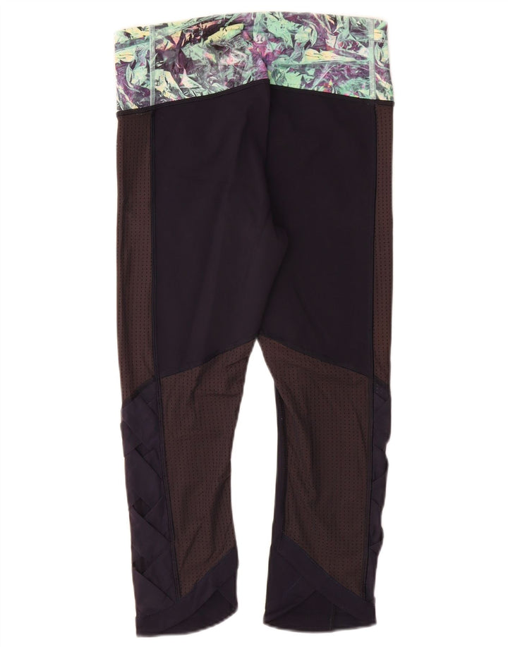 Leggings Capri Lululemon pentru femei US 6 Medium Navy Blue Colorblock