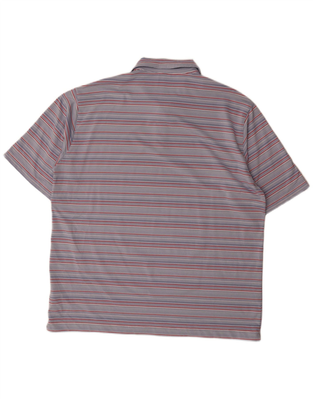 Tricou polo Nike pentru bărbați Marea Britanie 45/47 XL Poliester cu dungi albastre