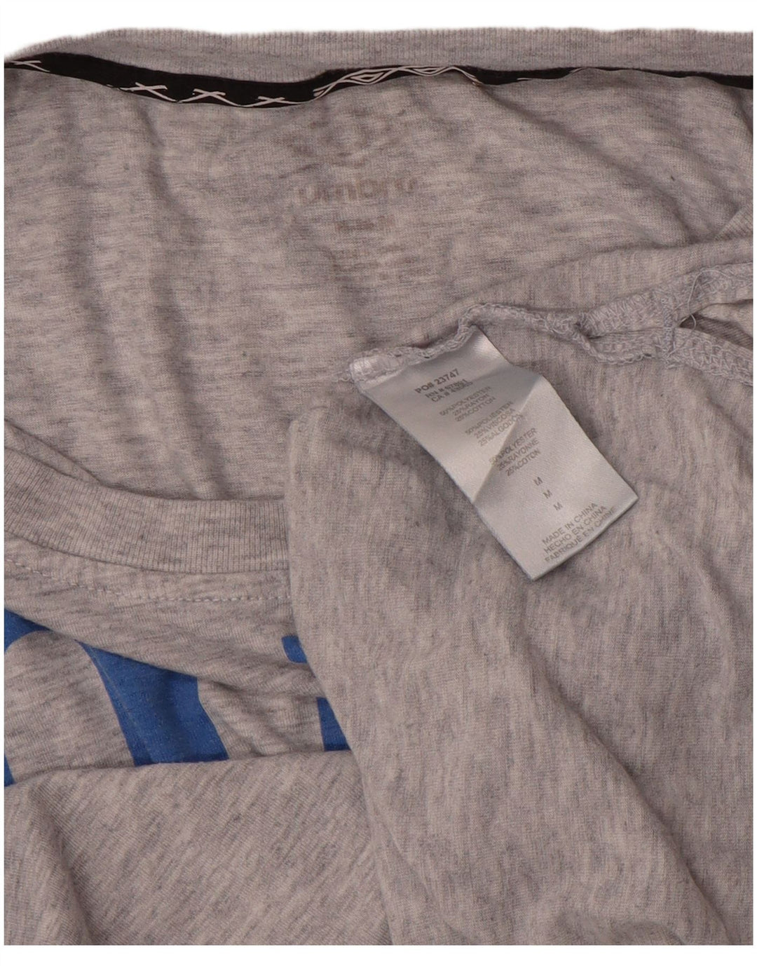 UMBRO Tricou cu grafic crop Top pentru femei UK 14 Poliester cu pete gri mediu
