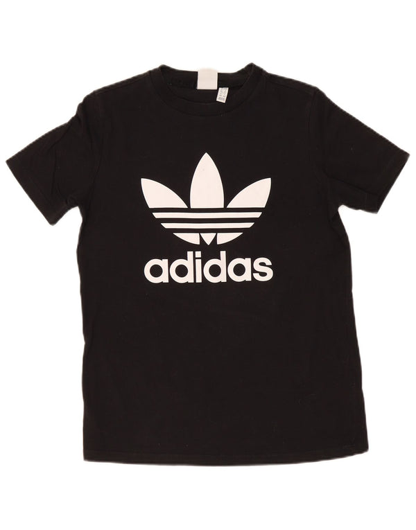 Tricou grafic Adidas pentru femei Top UK 14 Medium Black Bumbac