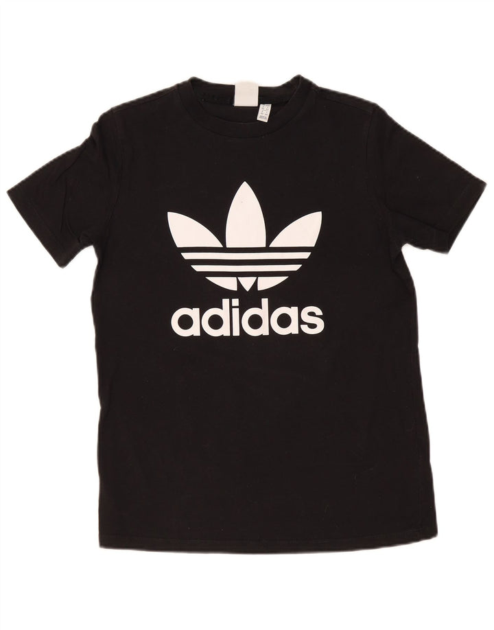 Tricou grafic Adidas pentru femei Top UK 14 Medium Black Bumbac