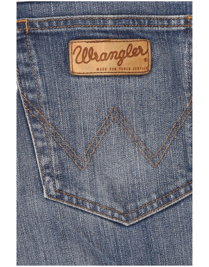 Blugi drepti pentru bărbați Wrangler W32 L30 albastru