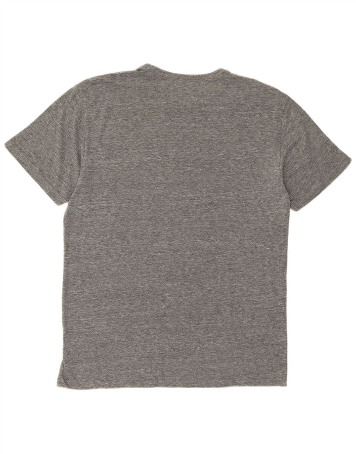 Tricou grafic Adidas pentru bărbați New York City Top mare, gri, poliester