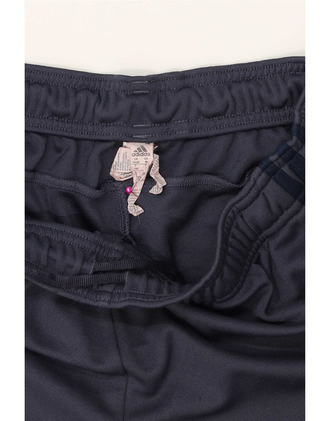 Pantaloni de trening Adidas pentru bărbați Marea Britanie 40/42 Poliester mediu albastru bleumarin