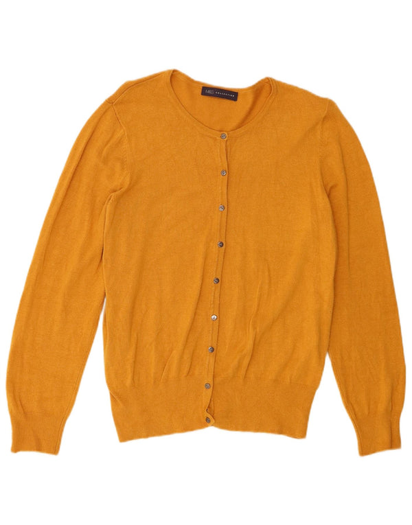 Pulover cardigan pentru femei Marks & Spencer UK 14 mare, bej, viscoză