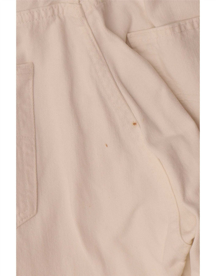 Blugi drepti pentru bărbați Levi's 501 W34 L33 Bumbac alb